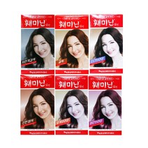 동성제약 훼미닌실키 염색약 6종, 84호 갈색