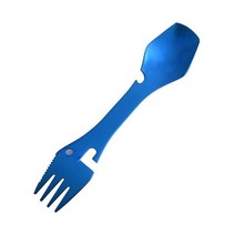칼 도마 수저 살균기 건조기 소독기 활기찬 색상 실용 5 in 1 Spoon Fork Can Opener Utensil for Bar, 01  Blue