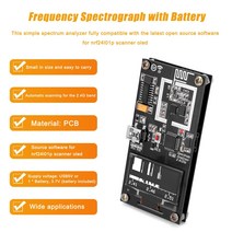 간단한 2.4G 스펙트럼 분석기 주파수 분광기 DIY 전자 제품 NRF24L01P 스캐너 비정상적인 WIFI 신호 강도 검사, CHINA