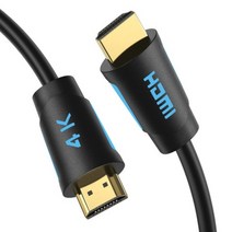 티이스마트 4포트 HDMI 선택기 4K 60Hz UHD 모니터 셀렉터 스위치, 티이스마트 고급 HDMI 케이블 Ver 2.0 - 15M