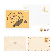 카카오프렌즈 편지지 베이직 춘식이 옐로우, 상세페이지 참조, 상세페이지 참조