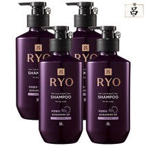 려 자양9ex 탈모전문케어 지성 기능성샴푸, 400ml, 4개