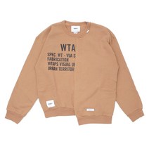 더블탭스 WTAPS RAGS CREW NECK 스웨트셔츠 남자맨투맨 가을맨투맨 남자가을코디 데일리룩