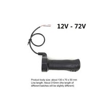 1/2/4pcs 전자 자전거 트위스트 스로틀 12V-72V 5 속도 핸들 범용 전기 스쿠터 사이클링 그립, B