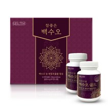중년 갱년기 여성 건강 영양제 백수오 골드 백하수오 국내산 100% 열수추출물 대두 석류 저분자 어린콜라겐 펩타이드 3개월 식약처 인증, 90정 2통 (골드패치증정)