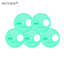 6PCS Dia267 quot플라스틱 꿀벌 하이브 박스 입구 게이트 회전 디스크 둥지 문 벌집 통풍구 흐름 장비 양봉 공급 업체, green+12PCS