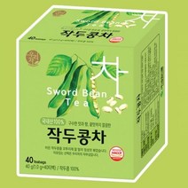 비염에 좋은 작두콩차 40티백 고소한 건강차 미디어나무