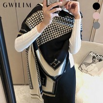 (귈림) 캐시미어 혼방 패턴 머플러(GAWAC006P)