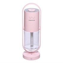 가습기 차아염소산 탁상 이온 효과 초음파식 공기 청정기 7색 LED 라이트 나이트 라이트 공수 방지 장시간 연속 가동 시간 설정 usb 소형 200ml
