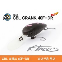 NS 아르코 크랭크 40F-DR 하드베이트 미노우, 1g, DR_008//