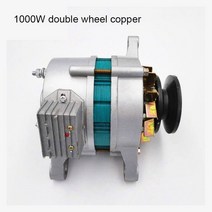 발전기 12V 영구 자석 AC/DC 램프 충전 농업 차량 tricycles 4 륜 트랙터에 대 한 이중 목적, [01] 1000doublewheelcoppe