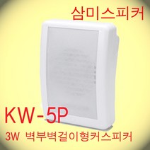 KW-5P / 6인치 3W 벽부벽걸이형스피커 ABS 핫세일적용제품