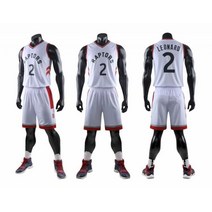 스트릿볼 NBA유니폼 Leona 토론토랩터스 카와이레너드 2 빅사이즈 남자 여자 져지