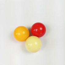 당구공 당구레슨 개인큐 3pcs 61.5mm 캐롬 당구 공 수지 완전한 세트 공 흰색 액세서리, 04 red with points