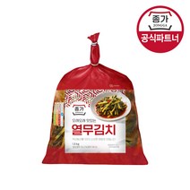 종가집 열무김치 1.5kg(비닐), 1개, 1.5kg