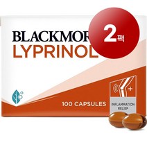 Blackmores 와와마켓 호주산 직송 Blackmores 블랙모어스 리프리놀 100정 초록입홍합 추출물 함유 골 관절 건강 관리 1팩, 2팩
