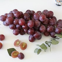 [업체발송] 생과일 미국 씨없는 크림슨 적포도 XL 1.8kg 소포장, 단품