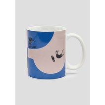 머그 컵 잔 뷰티풀 섀도우 익스트림 라인 블루 일본, 무료