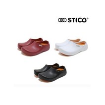 스티코 간편화/실내화 NEC-03_블랙 (220-300mm 논슬립/주방화/조리화)