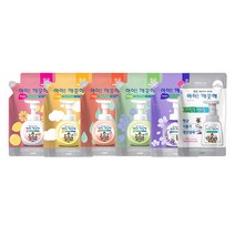 아이 깨끗해 200ml 리필순 레몬 청포도 복숭아 퍼플 키친 민트 손세정제, 아이깨끗해 리필 200ml 레몬