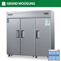 우성 간냉식 냉장고 65 올스텐 올냉장 디지털 3도어 업소용 WSFM-1900DR(3D)