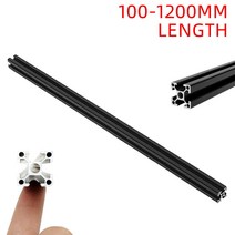 1pc 검정 1001200mm T슬롯 알루미늄 압출 프로파일 프레임CNC 조각 기계용 376eEA2b5, 협력사, 700mm