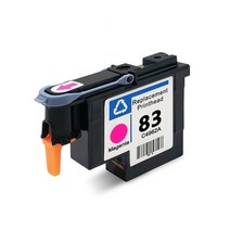 호환되는 HP 83 Designjet 5000 5500 hp 프린트 헤드 C4960A C4961A C4962A C4963A C4964A C4965A, [04] 1PCS Magenta