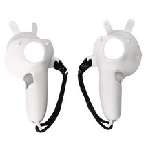 oculus quest 2 vr 보호 커버 vr 터치 컨트롤러용 실리콘 커버 스킨 핸들 그립 oculus quest 2 액세서리, 회색3