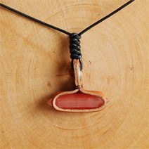 소울차크라 로도크로사이트 기둥원석 목걸이/NL0505PR
