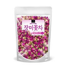 퓨어영 허브차 레몬밤 핑거루트 히비스커스 라벤더 허니부쉬, 장미꽃차200g, 1개