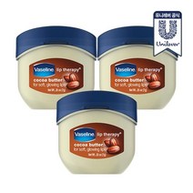 바세린 미니 립밤 7g, 코코아 버터, 3개입