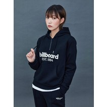 빌보드 [빌보드]공용 솔리드 반집업 후드 (VMUAUTS12_BK)