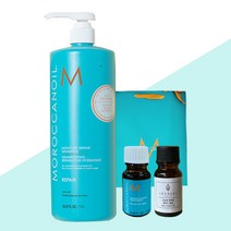 모로칸오일 모이스처 리페어 샴푸 (약한 손상모발용) 1000ml+파격 사은품, 리페어샴푸500ml+2종사은품
