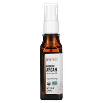 Aura Cacia 유기농 스킨 케어 오일 활력 재생 아르간 1 fl oz (30 ml)옵션확인필수, 1 액상 온스, 30ml