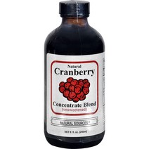 Natural Sources 내추럴 크랜베리 컨센트레이트 블렌드 (언스위튼드), 240ml, 1개
