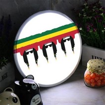 아트박스/꾸밈 ny383-LED액자25R_야만자메이카, 타입2