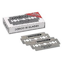 도루코 양날 면도날, 20개