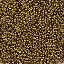 2mm 선염 시드비즈 / 구슬반지 팔찌만들기재료, 메탈골드