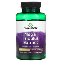 스완슨 메가 트리뷸러스 남가새 250mg 60캡슐, 120 개, 120개
