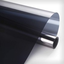 시선차단필름 밖에서안보이는필름 유리 자동차 아파트 베란다 창문 5m 창 색조 편도 반사 창 개인 정보 보호 거울 집 실내 자체 접착 안티 uv 열 기 스티커, 흑은, 40x300cm