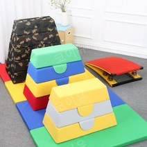 점프 매트 안전 뜀틀 키즈 운동 체육 발달 체조 활동, M