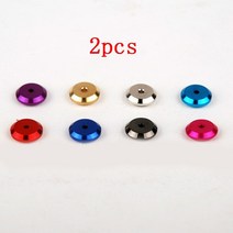 2 조각 132 스케일 tamiya mini 4wd 자동차 모델 용 2 조각 조정 질량 댐퍼 얇은 소형 플랫 웨이트 94947 용품 14세 이상 미니카, 회색