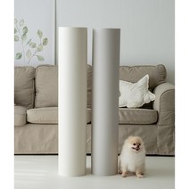 강아지 고양이 롤 매트 거실 복도형 미끄럼방지 슬개골 탈구방지 놀이 매트, 라이트그레이, 6mm