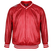 제트 긴팔 바람막이 BOVK-328 적색 윈드브레이커 풀오버