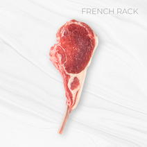[쉐정] 양갈비 프렌치랙 - 3개월 이하 최상급 베이비램, 덩어리 300g