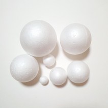 스티로폼 우드락 볼 원형 스치로폴 공 300mm 낱개 1개