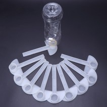 10pcs 꿀벌 피더 물 음료 양봉 양봉 도구 벌집 plastic-m15 먹이
