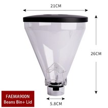 원두분쇄기 커피콩 그라인더 빈 호퍼 FEAMA Mazzer 900N/HC600/600AE/RF64 가정용 액세서리 도구, 05 Set Of Beans Bin