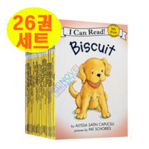 [이엔제이] 국내 당일발송 I Can Read Biscuit 아이캔리드 비스킷 26권 세트 음원제공