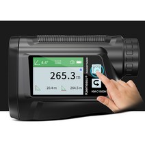 골프버디 거리측정기 lcd laser rangefinder telescope 사냥 야외 골프 보이스 caddy rangefinder case roulette tape range, 검은색, 1200m